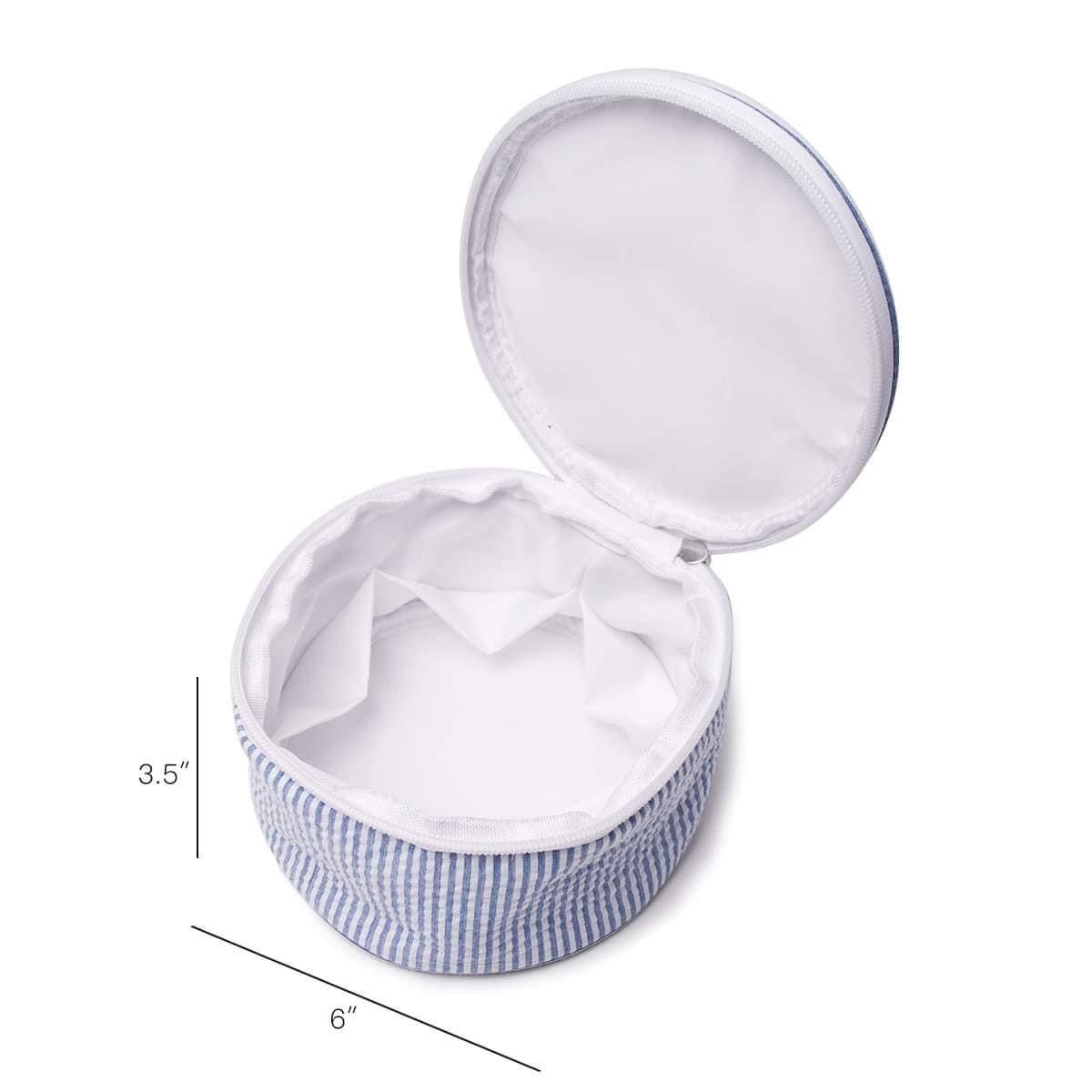Seersucker Jewelry Rounds