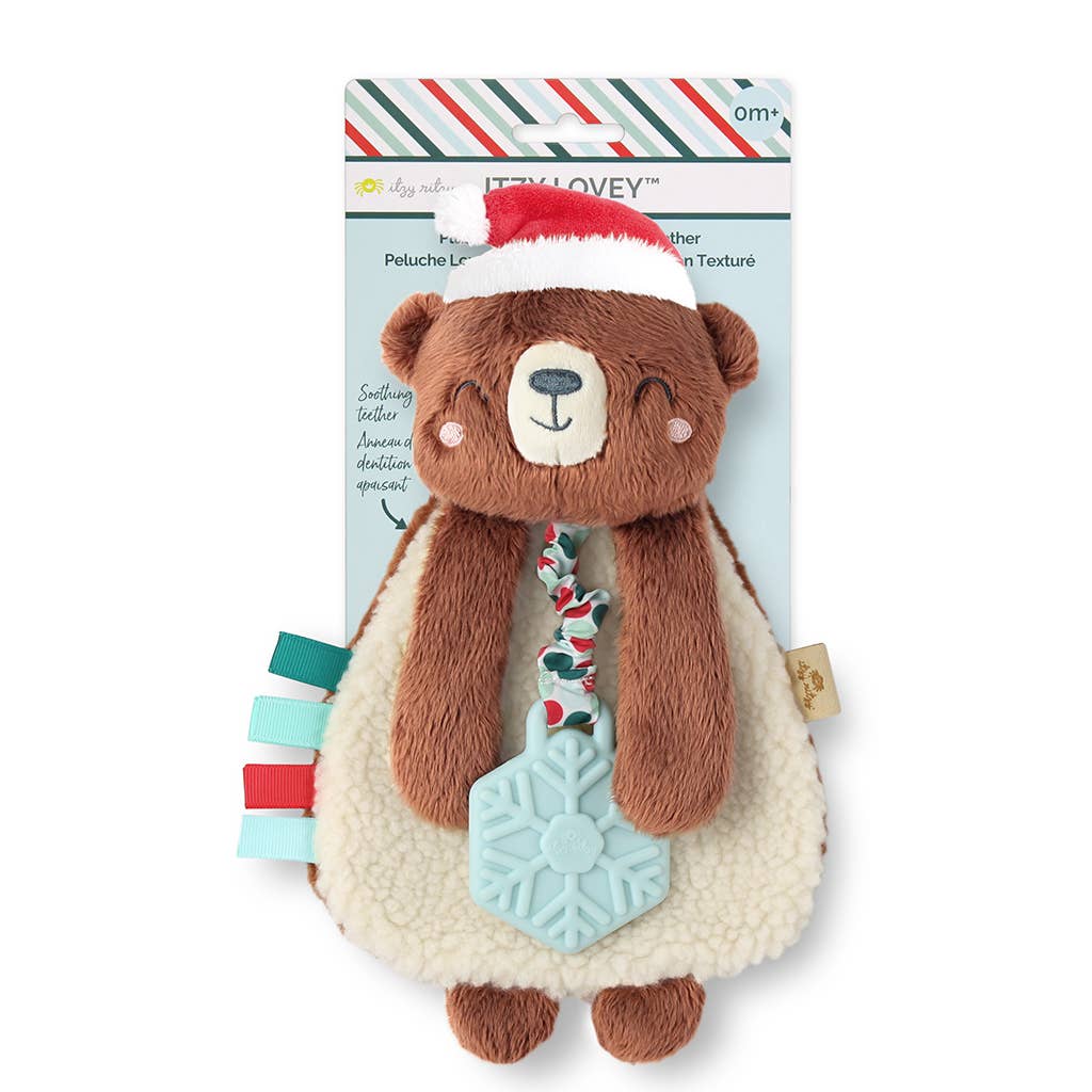 Holiday Itzy Lovey™ Plush + Teether Toy